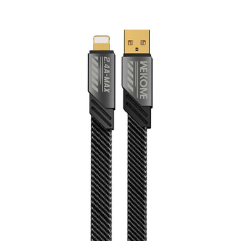 WEKOME WDC-190 Mecha Series - USB-A to Lightning Fast Charging Connection Cable 1 m (Tarnish)