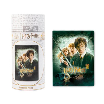 Harry Potter - Puzzles 500 éléments dans une boîte décorative (Harry Potter et la Chambre des Secrets)