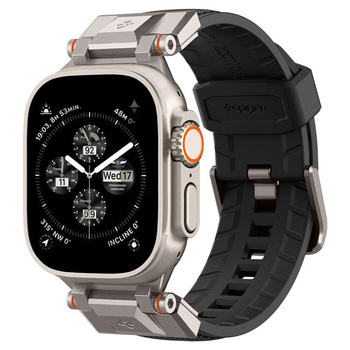 Spigen DuraPro Armor - Bracelet pour Apple Watch 42/44/45/49 mm (noir)