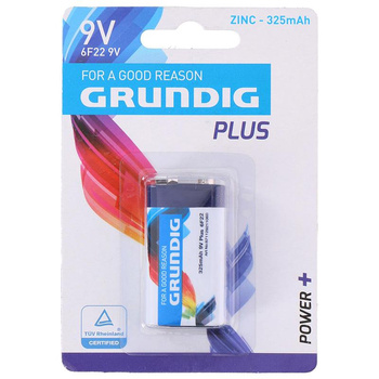 Grundig - Batterie zinc 6F22 9V 325mAh