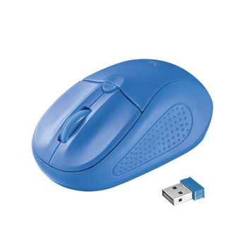 Trust Primo - Kabellose optische Maus 1600 DPI (Blau)