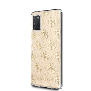 Guess 4G Glitter - Samsung Galaxy A31 Case (Gold)