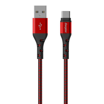 Energizer Ultimate - Câble de connexion USB-A à USB-C 2m (rouge)