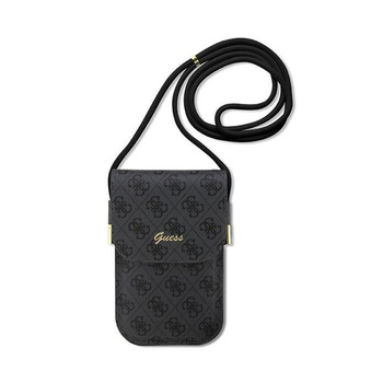 Guess 4G Metal Script Logo - Handytasche (Schwarz)