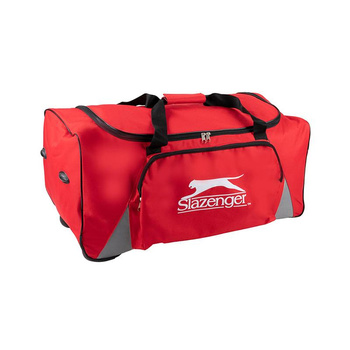 Slazenger - Sports travel bag on wheels (red)