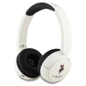 US Polo Assn DH Color Logo - Bluetooth V5.3 wireless in-ear headphones (white)