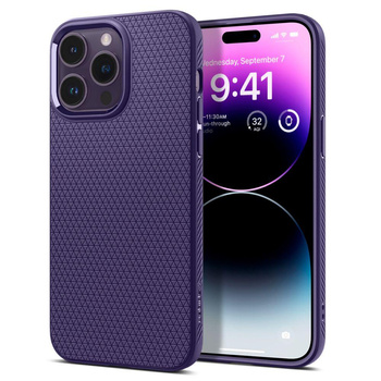 Spigen Liquid Air - Etui do iPhone 14 Pro (Fioletowy)