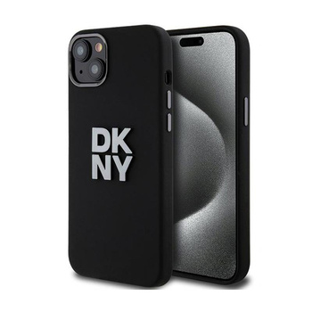 DKNY Liquid Silicone Metal Logo - iPhone 15 / 14 / 13 Case (black)