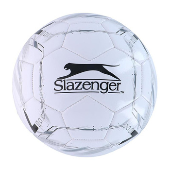 Slazenger - Football r. 5 (blanc/noir)