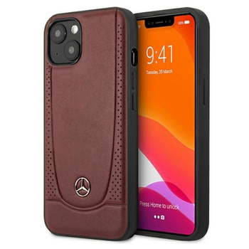 Mercedes Leather Urban Line - Etui iPhone 13 mini (czerwony)