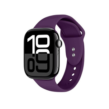 Crong Liquid - Pánt Apple Watch-hoz 38/40/41/42 mm (szilva)