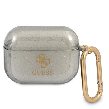 Guess Coloured Glitter - Étui Airpods Pro (noir)