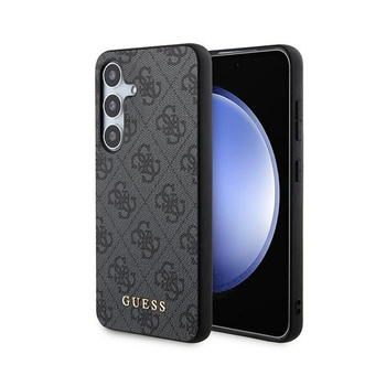 Guess 4G Metal Gold Logo - Samsung Galaxy S24 Case (black)