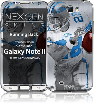 Nexgen Skins - Sada skinů pro pouzdro Samsung GALAXY Note 2 s 3D efektem (Running Back 3D)