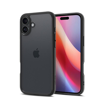 SPIGEN ULTRA HYBRID IPHONE 16 MATNĚ ČERNÝ