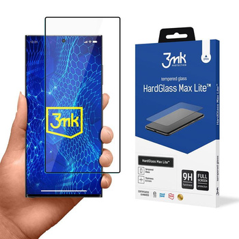 3mk HardGlass Max Lite - Edzett üveg Samsung Galaxy S24 Ultra készülékhez (fekete)