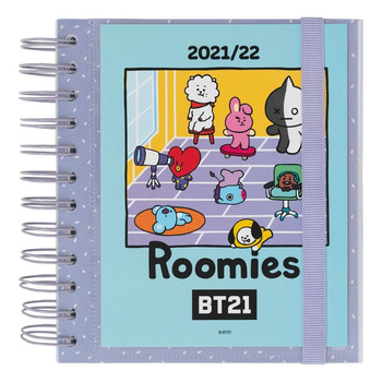 BT21 - Schulkalender / Planer 2021/2022 (blau)