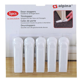 Alpina - Butoir de porte 5 pcs. (blanc)