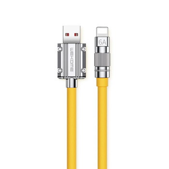 WEKOME WDC-186 Wingle Series - Kabel pro rychlé nabíjení USB-A na Lightning 1 m (žlutý)