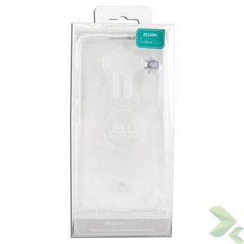 Mercury Transparent Jelly - Pouzdro pro Asus Zenfone 3 (průhledné)