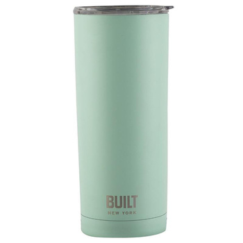 BUILT Vacuum Insulated Tumbler - Mug thermique en acier isolé sous vide 600 ml (Mint)