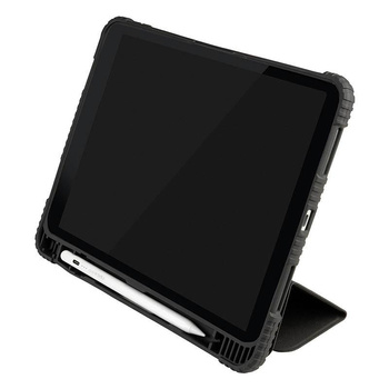 Tucano Educo Case - Pancéřované pouzdro pro iPad 10,9" (2022) s magnetem a stojánkem a držákem Apple Pencil (černé)