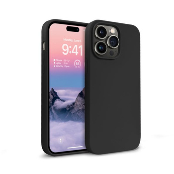 Crong Color Cover - iPhone 14 Pro Tasche (schwarz)