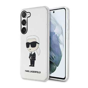 Karl Lagerfeld IML NFT Ikonik - pouzdro pro Samsung Galaxy S23+ (průhledné)