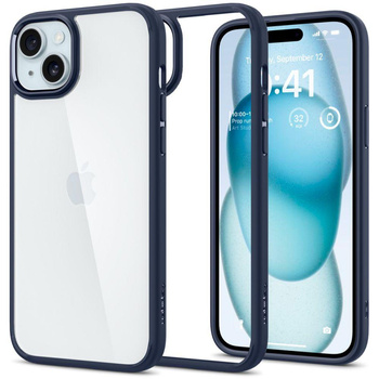 Spigen Ultra Hybrid - pouzdro pro iPhone 15 (námořnická modrá)