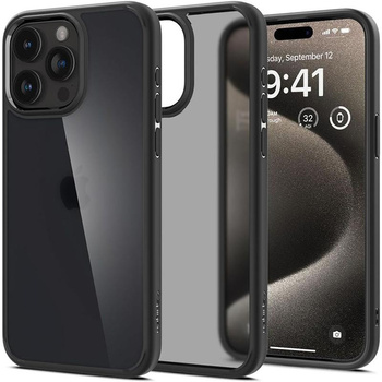 Spigen Ultra Hybrid - pouzdro pro iPhone 15 Pro Max (Frost Black)