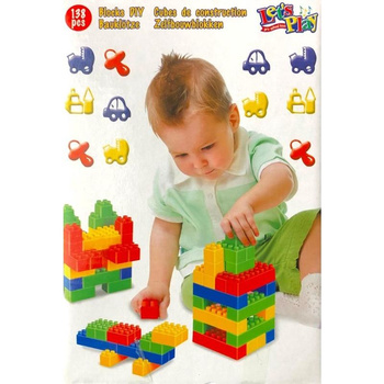 Let's Play - Jeu de blocs de construction pour enfants (lot de 3)