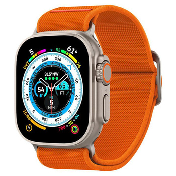 Spigen Fit Lite Ultra - Řemínek pro Apple Watch 42/44/45/49 mm (Oranžová)