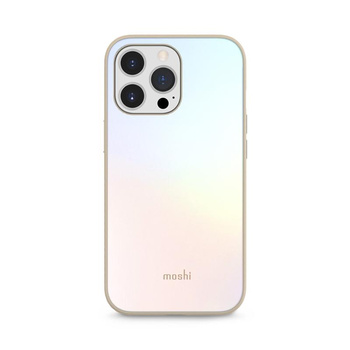 Moshi iGlaze Slim Hardshell Case - Etui iPhone 13 Pro (system SnapTo) (Astral Silver)