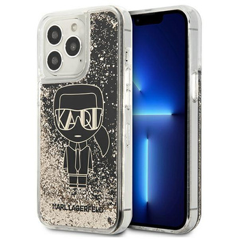 Karl Lagerfeld Liquid Glitter Gatsby - pouzdro pro iPhone 13 Pro Max