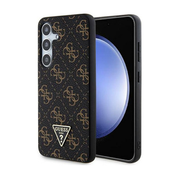 Guess 4G Triangle Metal Logo - Samsung Galaxy S24 Case (black)