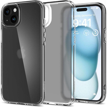 Spigen Ultra Hybrid - Hülle für iPhone 15 (Frost Clear)