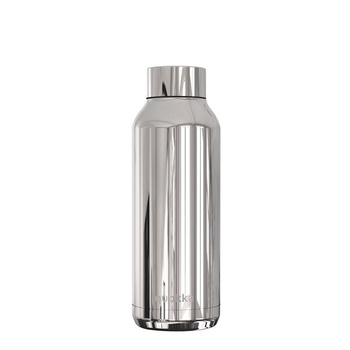 Quokka Solid - Rozsdamentes acél termikus palack 510 ml (Sleek Silver)