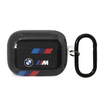 BMW Tricolor Stripes - Étui AirPods Pro 2 (Noir)