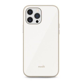 Moshi iGlaze Slim Hardshell Case - pouzdro pro iPhone 13 Pro Max (systém SnapTo) (perleťově bílé)