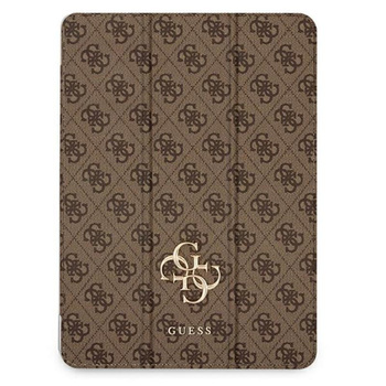 Guess 4G Big Metal Logo - iPad Pro 12.9" 2021 Case (brown)