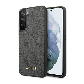 Guess 4G Metal Logo - Etui Samsung Galaxy S23+ (szary)