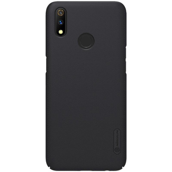 Nillkin Super Frosted Shield - Realme 3 Pro Gehäuse (Realme X Lite) (Schwarz)