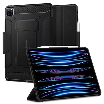 Spigen Rugged Armor Pro - Gehäuse für iPad Pro 11" (2022-2020) (Schwarz)