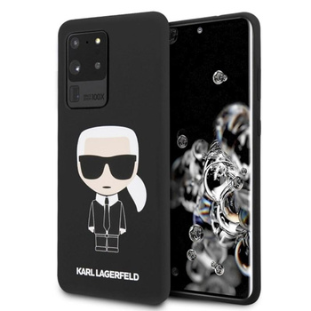 Karl Lagerfeld Fullbody szilikon ikonikus - Samsung Galaxy S20 Ultra tok (fekete)