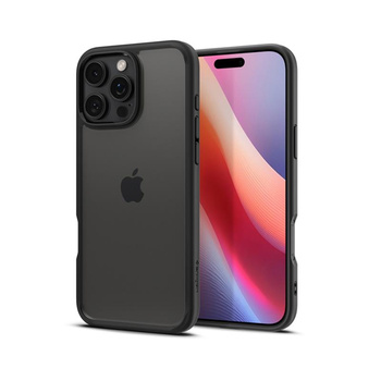 SPIGEN ULTRA HYBRID IPHONE 16 PRO MATNĚ ČERNÝ