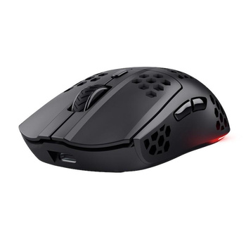 Trust GXT 929 Helox - Kabellose optische Maus für Gamer 4800 DPI & RGB (Schwarz)