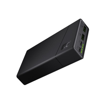 Green Cell PowerPlay20 - Power Bank 20000 mAh mit Schnellladung 2x USB Ultra Charge und 2x USB-C Power Delivery 18W