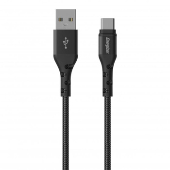 Energizer Ultimate - Propojovací kabel USB-A na USB-C 2 m (černý)