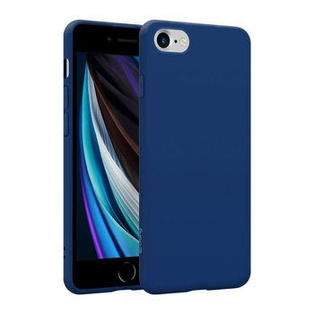 Crong Color Cover - Hülle iPhone SE (2022/2020) / 8 / 7 (blau)