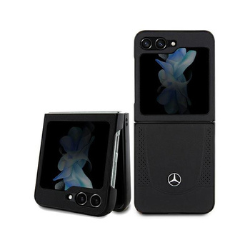 Mercedes Leather Urban Line - Samsung Z Flip 5 Case (black)